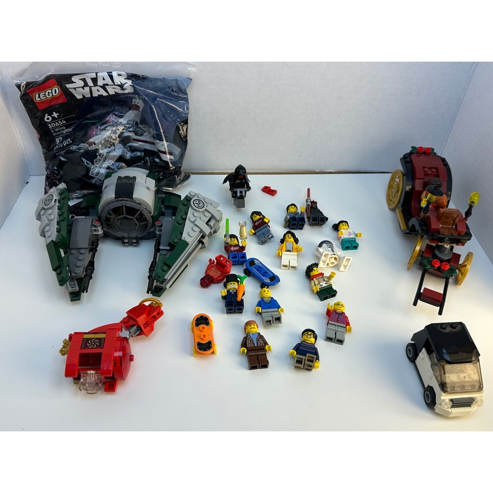 LEGO Star Wars Jedi Starfighter Minifigures Lot 30654 X-Wing Polybag Carriage